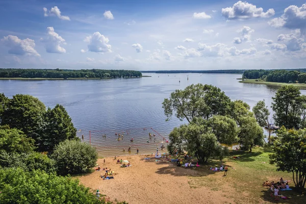 Jeziorak Lake v Polsku — Stock fotografie