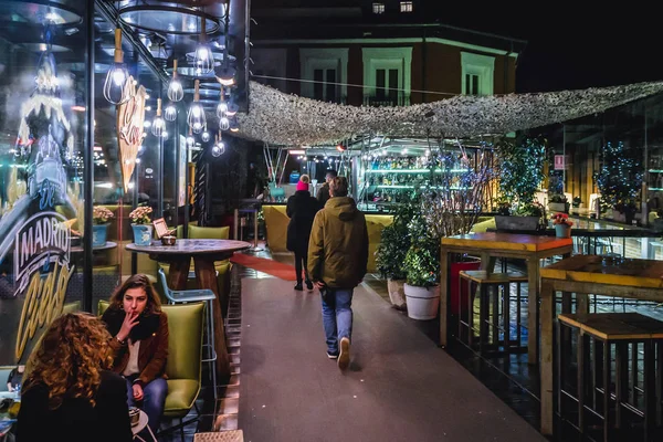 Mercado de San Anton Madrid'de — Stok fotoğraf