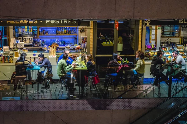 Mercado de San Anton a Madrid — Foto Stock