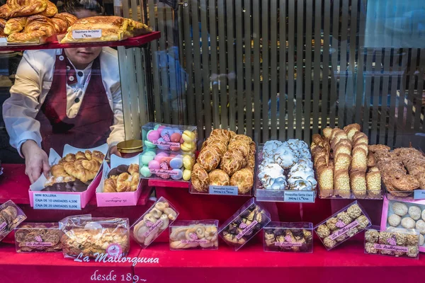 Pastelerías en Madrid — Foto de Stock