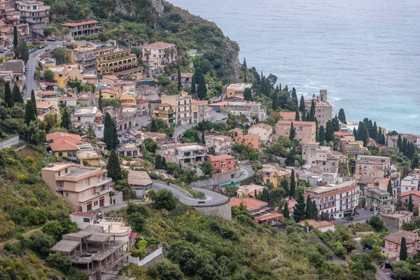 Taormina sur l'île de Sicile — Photo