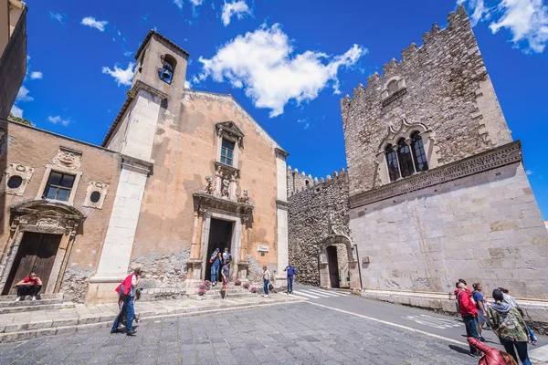 Sint-Katelijnekerk in Taormina — Stockfoto