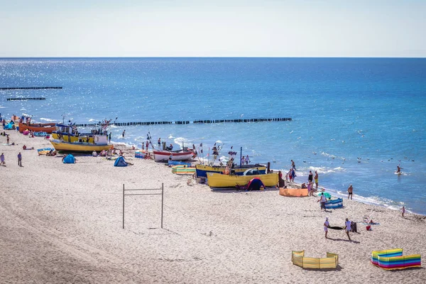 Rewal 'daki Baltık Denizi Sahili — Stok fotoğraf