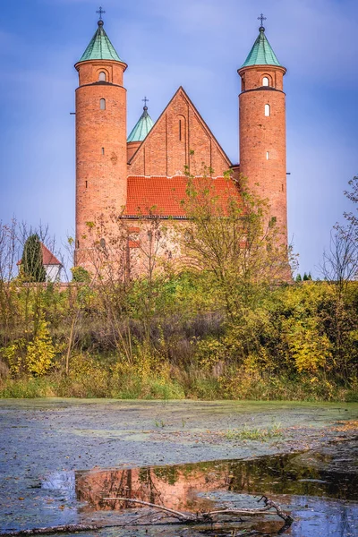 Fortified Church in Brochow — Stock Photo, Image