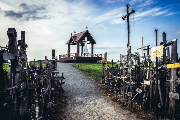 Hill of Crosses in Lithuania — Stock Photo, Image