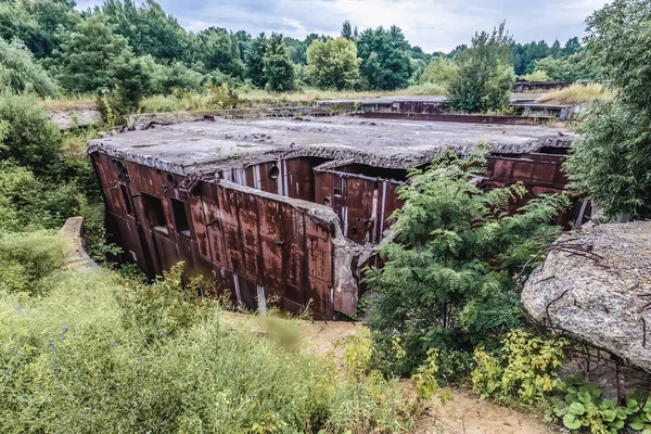 Oude bunker in Moldavië — Stockfoto