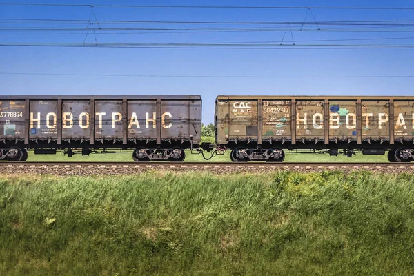 Zug in Lettland — Stockfoto