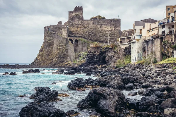 Castelo em Aci Castello — Fotografia de Stock