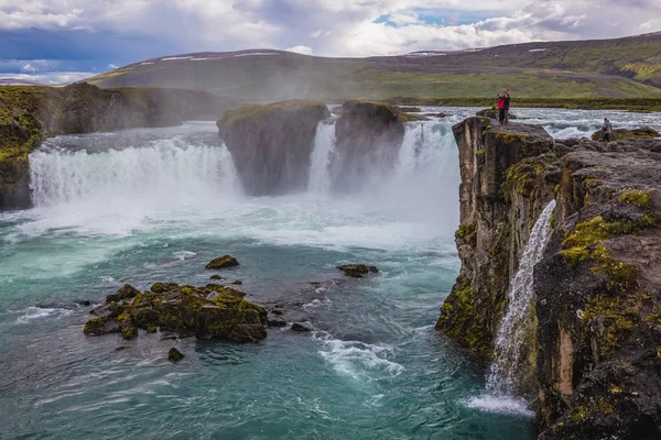 GODAFOSS στην Ισλανδία — Φωτογραφία Αρχείου