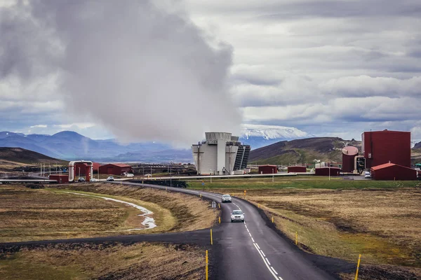 Centrale elettrica di Krafla — Foto Stock