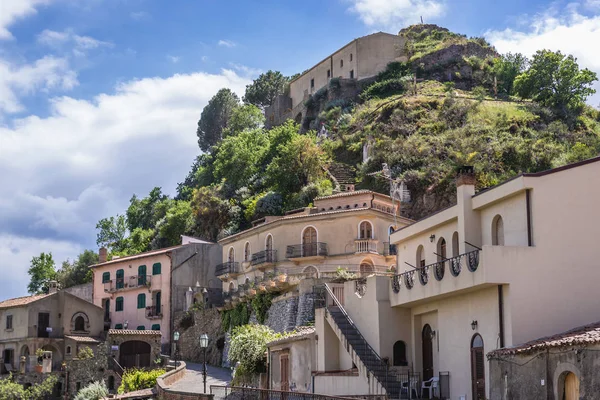 Savoca town on Sicily Island — Stock Photo, Image