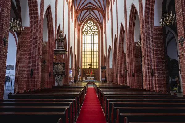 Ιστορική εκκλησία στο Wroclaw — Φωτογραφία Αρχείου