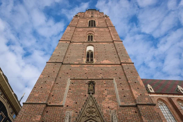 Garrison Church in Wroclaw — Stock Photo, Image