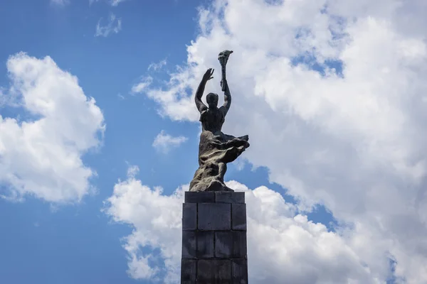 Monumento na cidade de Chisinau — Fotografia de Stock