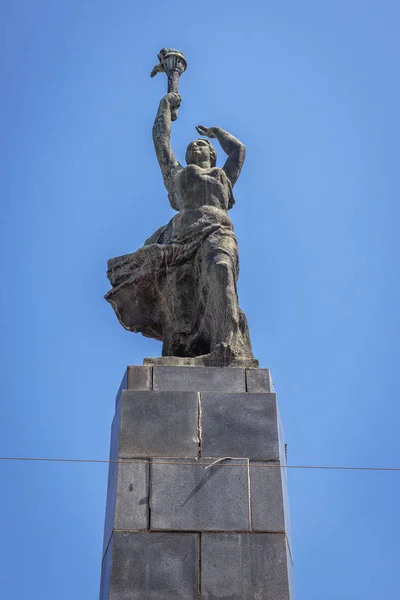 Chisinau şehrindeki anıt — Stok fotoğraf