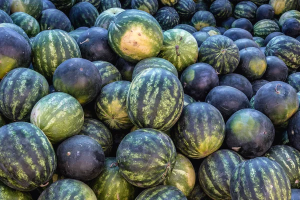 Watermeloenen in Roemenië — Stockfoto