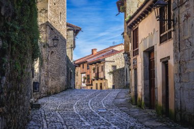 Santillana del Mar in Spain clipart