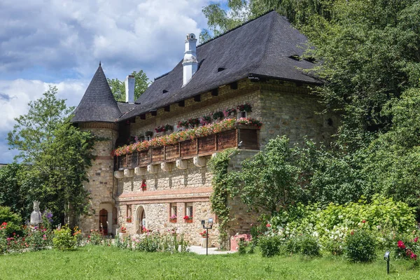 Monasterio Moldovita en Rumania — Foto de Stock