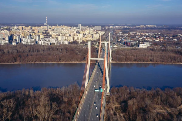 Мост в Варшаве — стоковое фото