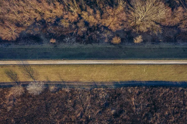 Overstromingsbank in Warschau — Stockfoto