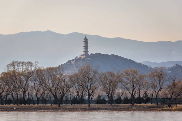 Jade Peak Pagoda Kunming Partjáról Pekingi Summer Palace Ban Kína — Stock Fotó