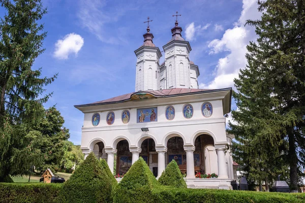 Tisau Yakınlarındaki Ciolanu Ortodoks Manastırı Romanya Nın Magura Köylerindeki Kilisenin — Stok fotoğraf