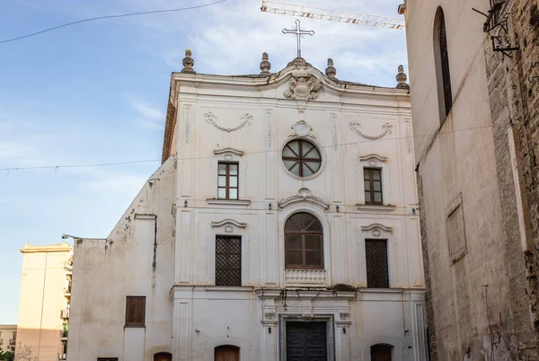 Facciata Della Chiesa Dell Oratorio Dei Bianchi Kalsa Zona Palermo — Foto Stock
