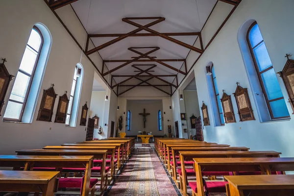 Sighisoara Romania Luglio 2016 Interno Della Cattedrale San Giuseppe Nella — Foto Stock