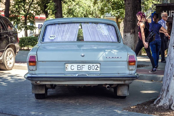 Chisinau Moldova July 2019 Volga Car Chisinau Also Known Kishinev — Stock Photo, Image