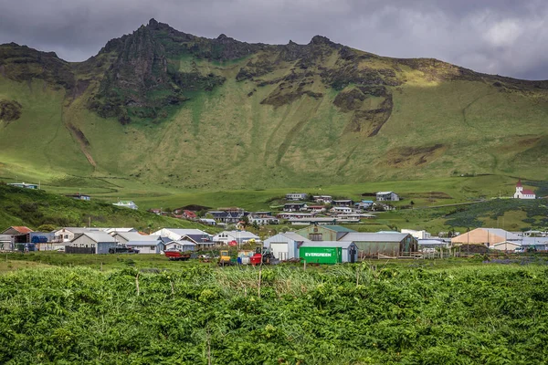 Vik Myrdal Islandia Czerwca 2018 Vik Myrdal Najbardziej Południe Wysunięta — Zdjęcie stockowe