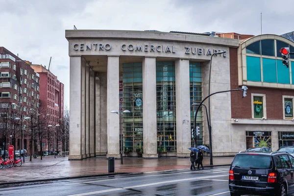 Bilbao Spain January 2019 Exterior View Zubiarte Shopping Mall Bilbao — Stock Photo, Image