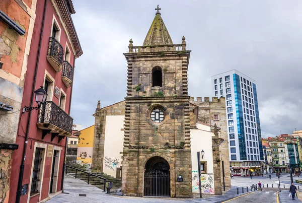 Gijon Spanje Januari 2019 Vooraanzicht Van Kapel Van Het Revillagigedo — Stockfoto