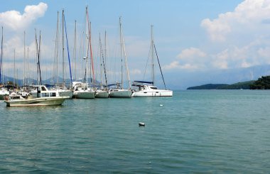 Büyük yatlar.