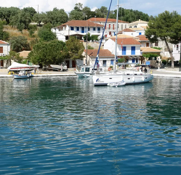 Båten i en Grekland. — Stockfoto