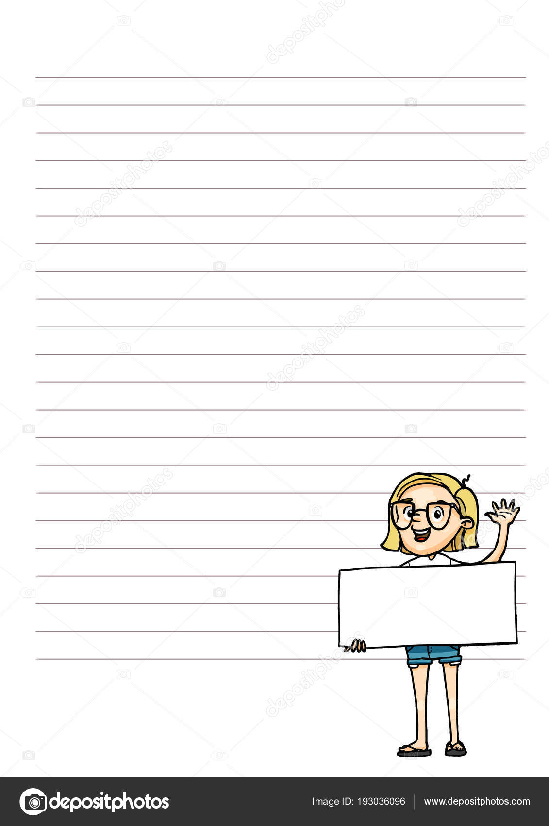 page for notes planner