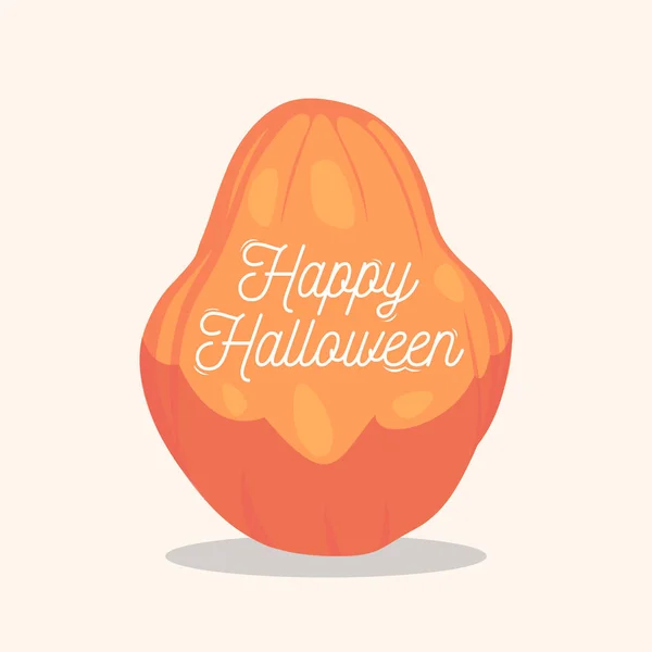 Feliz tarjeta de Halloween, fondo, póster. Ilustración vectorial . — Vector de stock