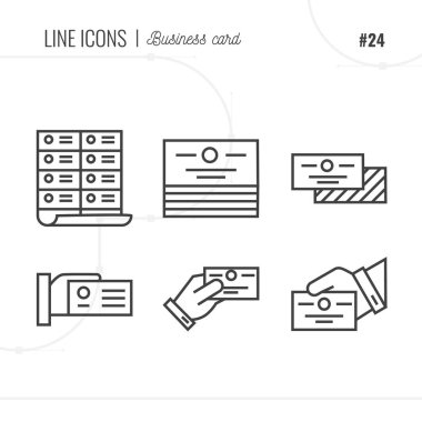 Satır kartvizit simgesi, mesaj, adres, yalıtılmış nesne. L