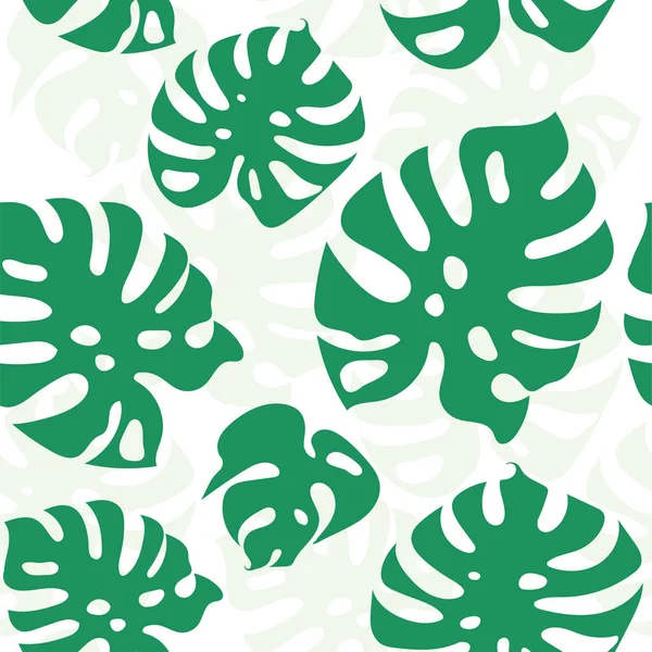 Leaves Pattern Simple Leaves Pattern Natural Pattern Your Design — Stock Vector