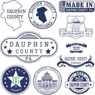 Genel pullar ve Dauphin county, Pa belirtileri