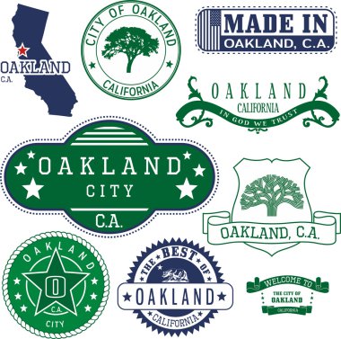 Genel pullar ve Oakland city, Ca belirtileri