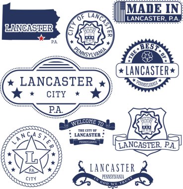 Genel pullar ve Lancaster city, Pa belirtileri