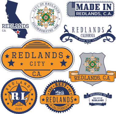 Genel pullar ve Redlands, Ca belirtileri