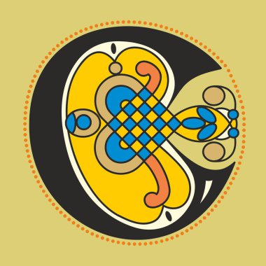 Süs Celtic ilk harf C