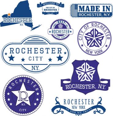Dizi jenerik pullar ve Rochester, Ny belirtileri