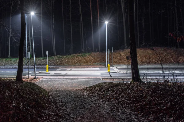 Pasadizo Iluminado Oscuridad Imágenes de stock libres de derechos