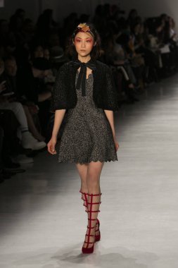 Dan Liu sonbahar kış 2017 Fashion Show 