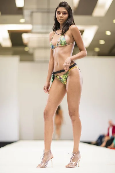 Ліла Nikole моди шоу на Fll Fashion Week 2017 — стокове фото
