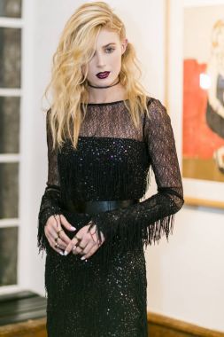 Raul Penaranda Fashion sunu sırasında Nyfw F/W 2017