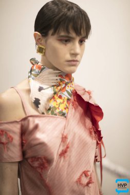 Kar Xue Gao sunu sırasında New York moda hafta Ss18