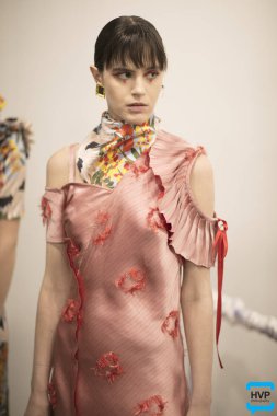 Kar Xue Gao sunu sırasında New York moda hafta Ss18